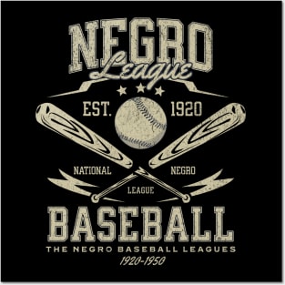 Negro League Baseball Posters and Art